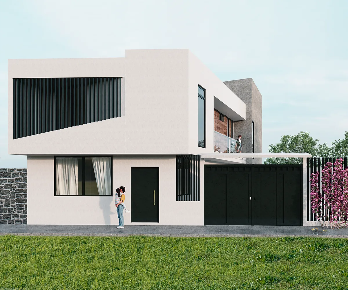 Vista del proyecto casa acuitlapilco