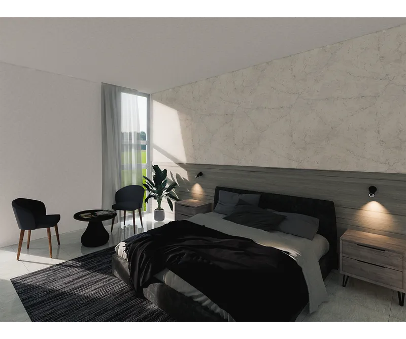 Vista del proyecto casa ciruelos