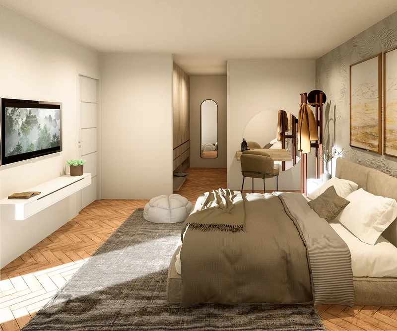 Vista del proyecto casa perez juarez