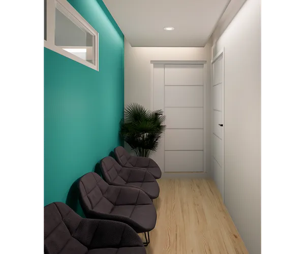 Vista del proyecto consultorio fisioterapia