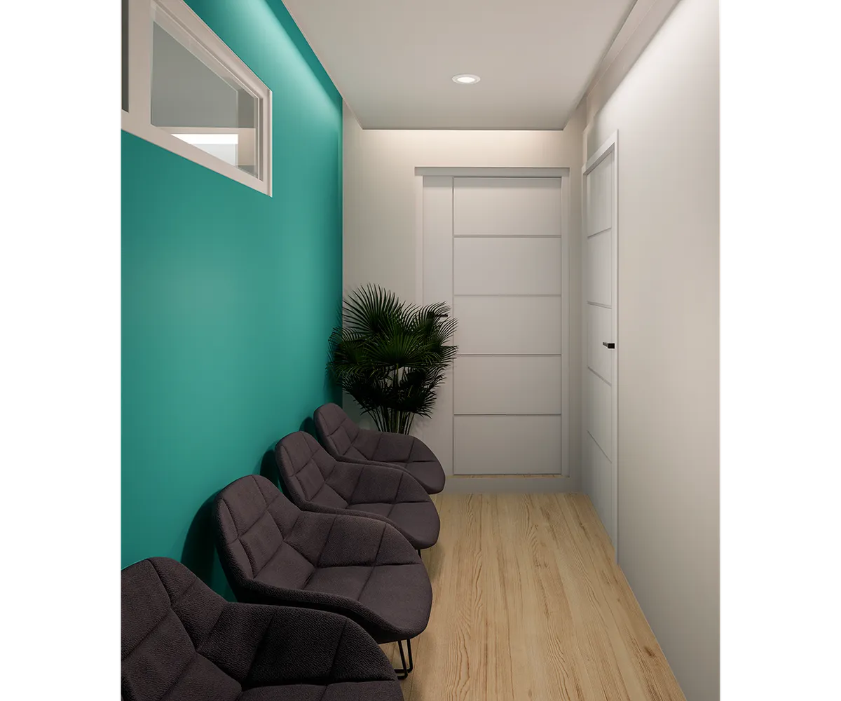 Vista del proyecto consultorio fisioterapia