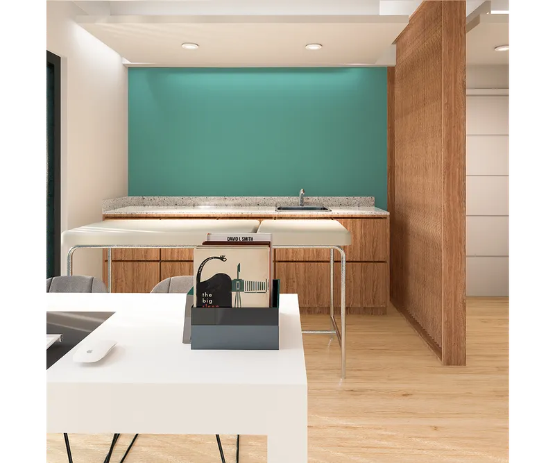 Vista del proyecto consultorio fisioterapia