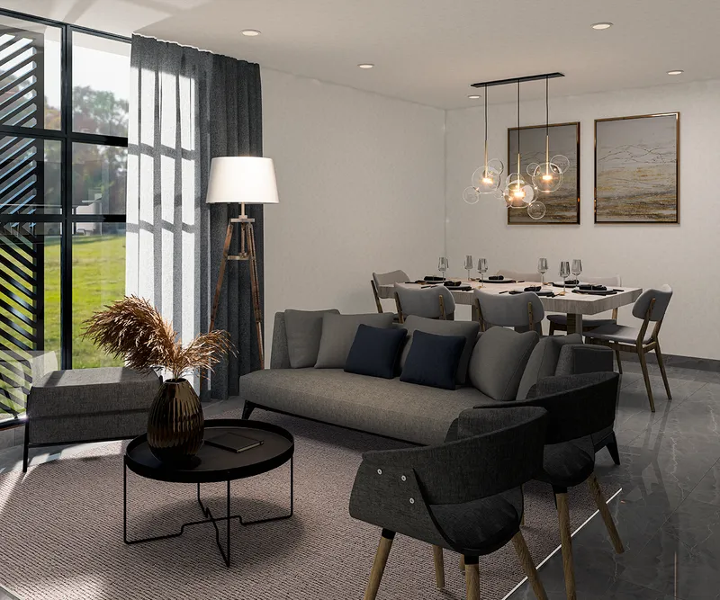 Vista del proyecto departamentos linda vista