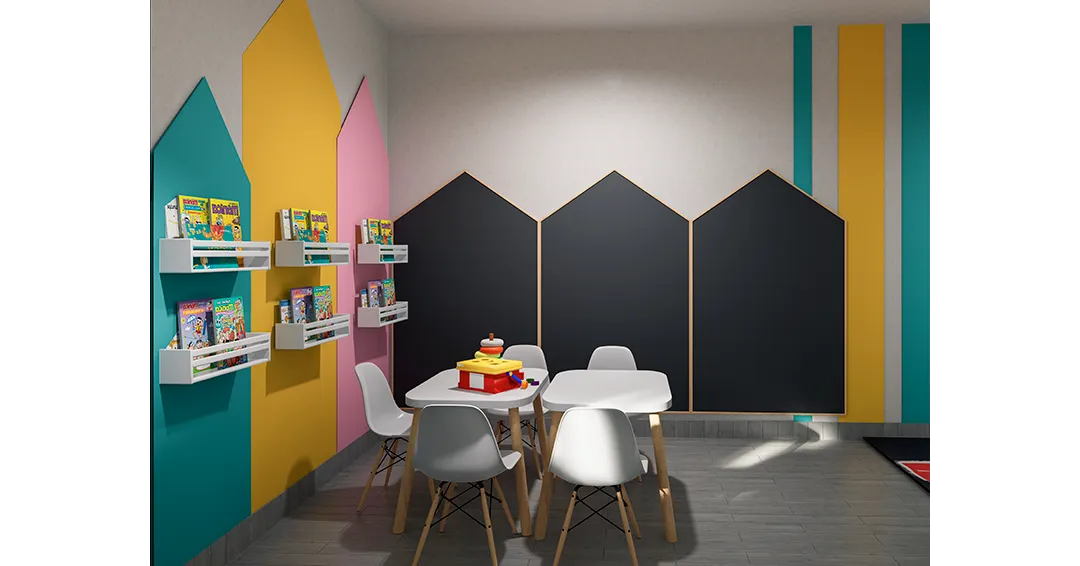 A beautifully designed modern living room with elegant furniture and ample natural light